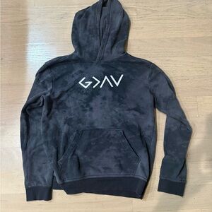 God is Greater than Highs & Lows Charcoal Hoodie Sweater